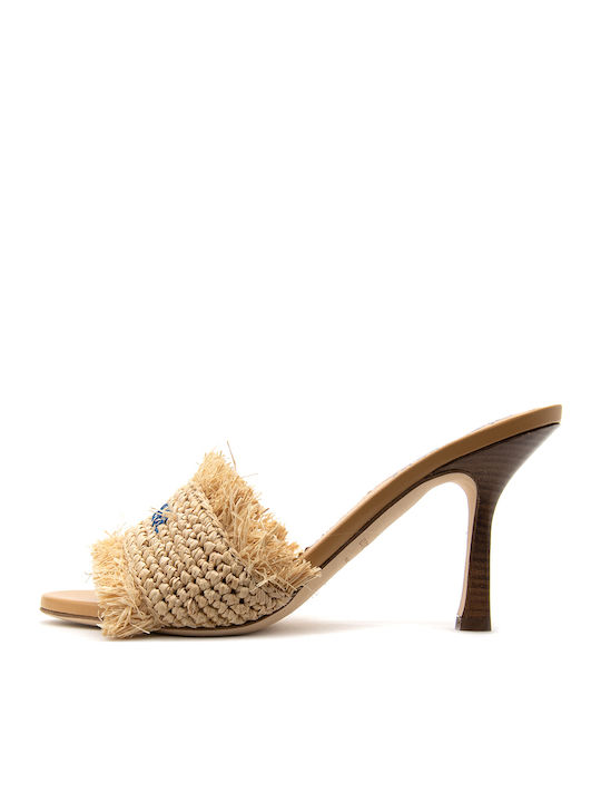 Dsquared2 Leder Mules Braun MHW004728908368-5089