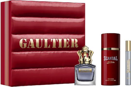 Jean Paul Gaultier Scandal Men's Fragrance Set with Eau de Toilette