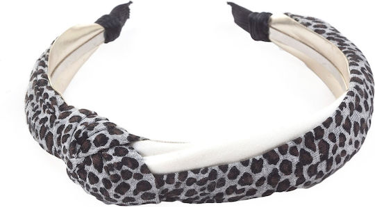 Στέκα Μαλλιών Ύφασμα Animal Print Ενα Κοσμημα Μαλλια