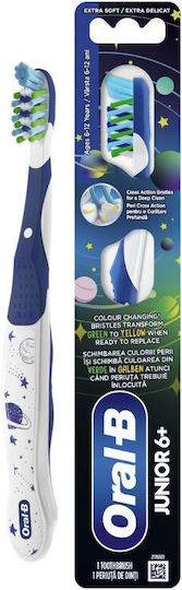 Oral-B Junior Extra Soft Детска Четка за Зъби за 6+ Години Синя