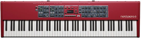 Nord Elektrisch Bühne Klavier Piano 6 mit 88 Gewichtet Tasten und Anschluss an Kopfhörer Schwarz