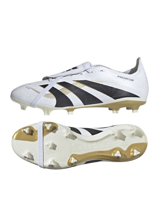 adidas Predator League Ποδοσφαιρικά Παπούτσια με Τάπες FG/MG Μπεζ