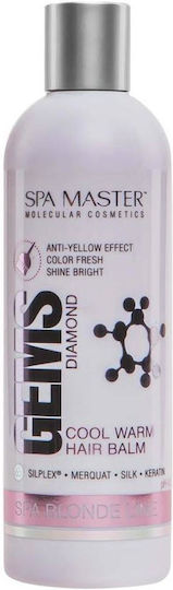 Spa Master Gems Conditioner Αναδόμησης/Θρέψης για Βαμμένα Μαλλιά 330ml