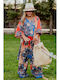 Kids' Palazzo Pants Orange, Blue
