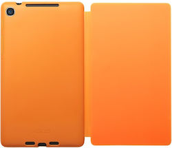 Asus Back Cover Σιλικόνης (NEXUS 7 7" Tablet) Πορτοκαλί