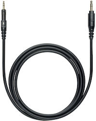 Резервен кабел за слушалки Audio-technica Ath-m50x Ath-m40x 1.2m черен Резервен кабел за слушалки Audio-technica Ath-m50x Ath-m40x 1.2m черен