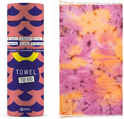 Towel To Go Плажна Кърпа Лилава