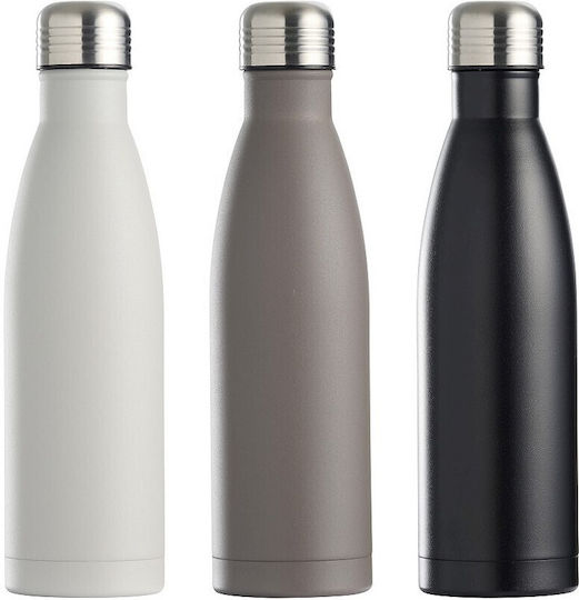 Espiel Day Bottle Thermos Stainless Steel 500ml Black, Light Grey, Dark Grey