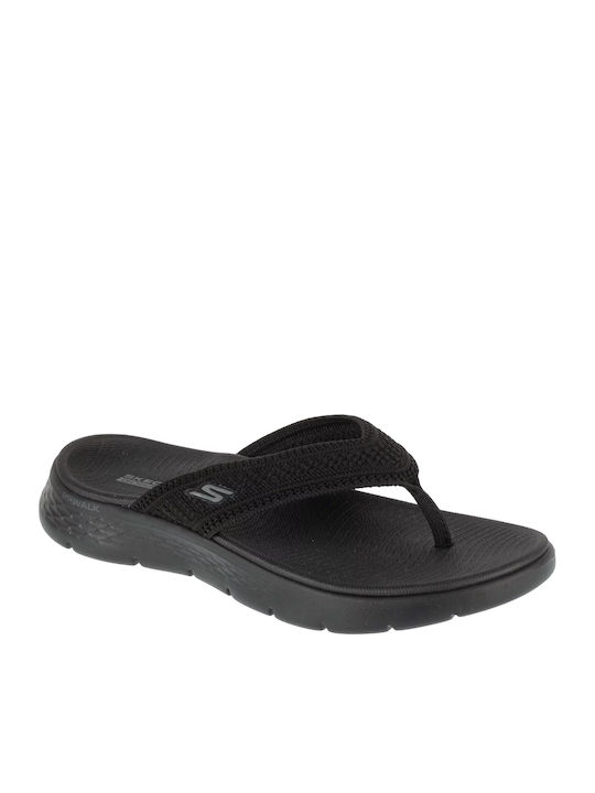 Skechers Go Walk Flex Holly Σαγιονάρες σε Μαύρο...