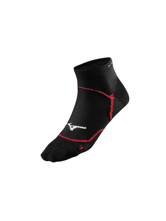Mizuno Αθλητικές Κάλτσες Μαύρες 1 Ζεύγος