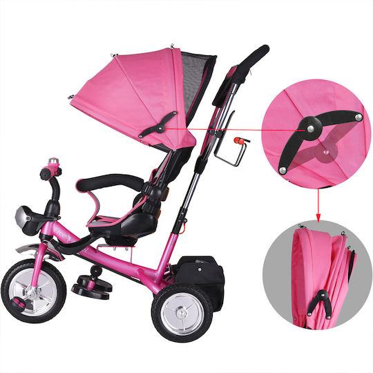 Spielwerk Multi Fun Convertible with Parental Handle 4 in 1 for 10 Months Pink