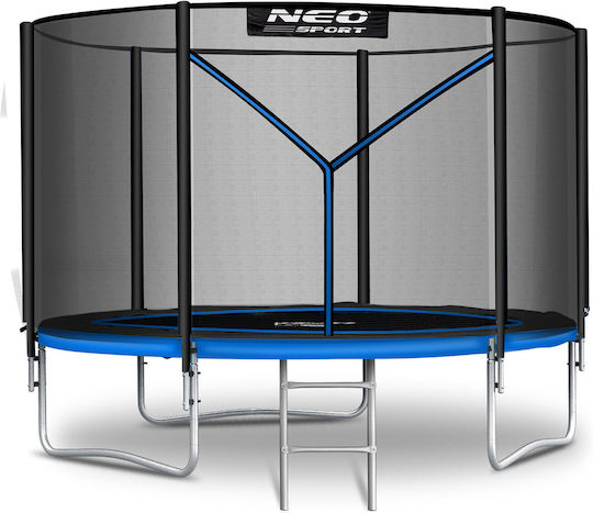 NEO Sport Trampolin Draußen Durchmesser 312cm mit Netz & Leiter