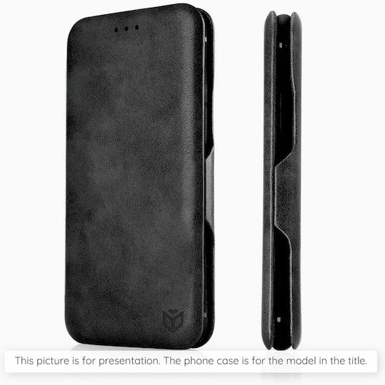 Techsuit Plus Wallet Σιλικόνης Μαύρο (Realme 14 Pro+)