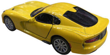 Metal Model Dodge Viper Yellow 1:36