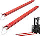Vevor 72" Fork Extensions Durable Steel 1 Pair Red Jzhctcxs72ins02aqv0