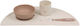Nattou Feeding Set made of Silicone Beige 4pcs