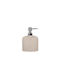 Inter Ceramic Dispenser Plastic Beige