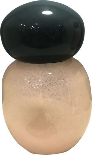 Karvounis Decorative Vase Beige 12x12x20.5cm