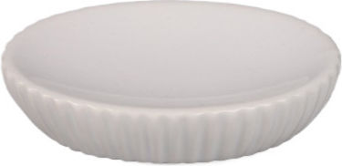 Inter Ceramic Σαπουνοθήκη από Ρητίνη Λευκή 6988354232718