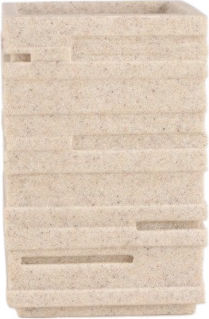 Inter Ceramic Επιτραπέζια Ποτηροθήκη από Ρητίνη Μπεζ