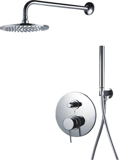 Inter Ceramic für Dusche Silber