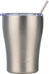 Estia Coffee Mug Save The Aegean 350ml Steel Flow Estia Coffee Mug Save The Aegean 350ml Steel Flow