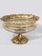 Antique finishes Cake Stand Gold 26x18x17cm