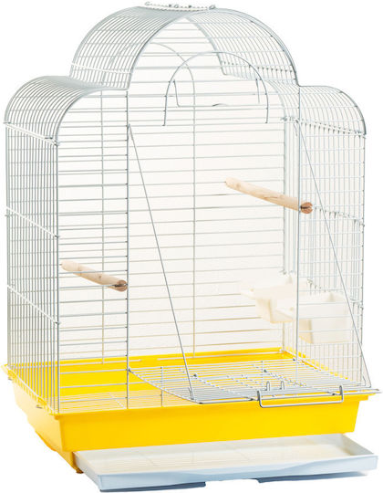 MrZoo Vogelkäfig Clara 52x41x70cm. Gelb