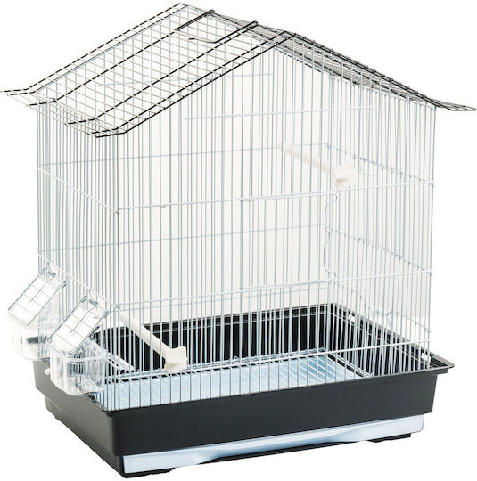 MrZoo Bird Cage Valeria 43x30.5x48cm. Black