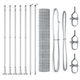 vidaXL Beine Post-Unterstützung für Gartenzaun aus Metall 150cm 1Stück Gray