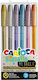 Carioca Fiorella Στυλό Ballpoint 6τμχ (Διάφορα Χρώματα)