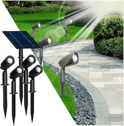 Ledme Set 4 Lămpi Solare 5W cu Senzor de Mișcare Ledme Set 4 Lămpi Solare 5W cu Senzor de Mișcare