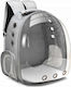 Denik Pets Capsule Rucksack für Hunde Transparent