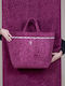 Feel & Touch Icon Stoff Strandtasche Lila