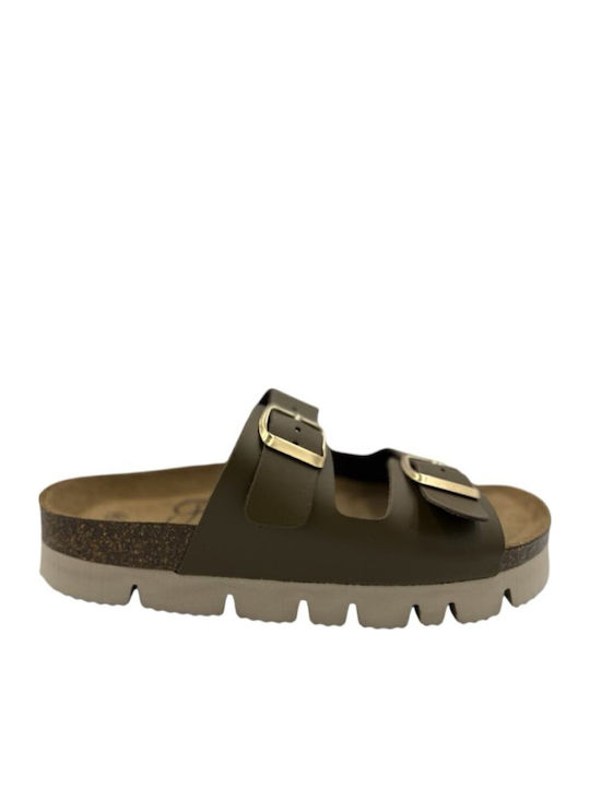 Flivver Leather Women's Flat Sandals Anatomic i...