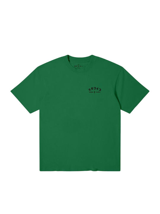 Edwin High Life Low Levels Tricou Verde mentă