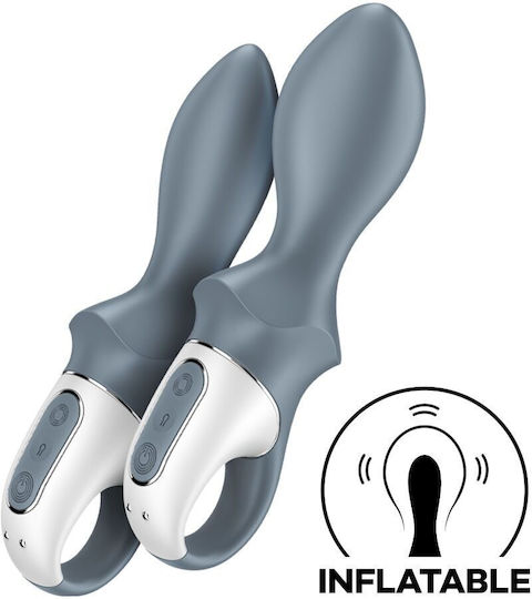 big anal plug porn Inflatable Latex Enema Butt Plug main image 1