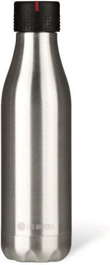 Les Artistes Stainless Steel Thermos Bottle 500ml Silver