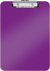 Dosar cu clemă Leitz 3971 Wow A4 62 Violet