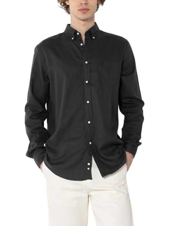 The Bostonians Long-sleeved Shirt Black