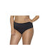 Bikinihosen Slip Schwarz