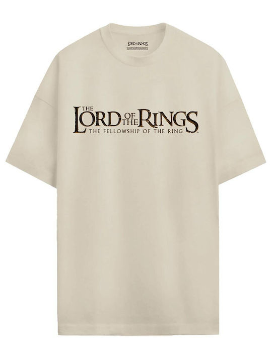 Cotton Division Oversize T-shirt Lord Rings Map Mlrts005