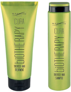 Set Promo Mască pentru Păr Tratat 200 ml + Șampon 200 ml Cura Maxxelle