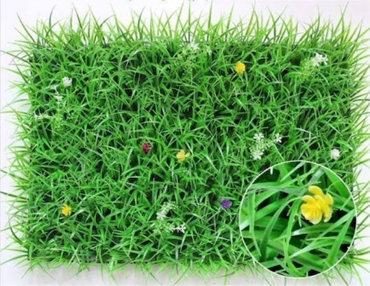 Изкуствена панелна листва 40x60см