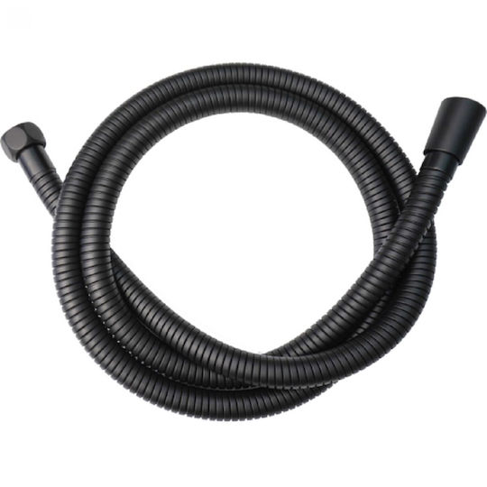 Inter Ceramic маркуч за душ Idc против усукване матово черно 150-180см
