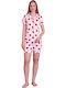 Miss Lale Summer Women's Pyjama Set White