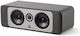 Q-Acoustics Пасивна Hi-Fi Централна Тонколона 150W П55xШ25.9xВ18.4см Сребриста