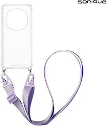 Silicone Case Strap Sonique Armor Clear Honor M...