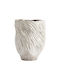 Muubs Decorative Vase Beige 16x16x25cm