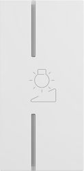 Seano Scs Left Dimmer Plate 1 Module White